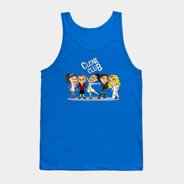 Emotional Clone Club Tank Top by StarkContrastDesigns